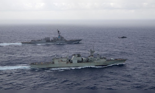 Taiwan reports near doubling of Chinese warships nearby