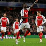 Bukayo Saka Brace Sinks Monaco As Arsenal Eye UEFA Champions League Last 16