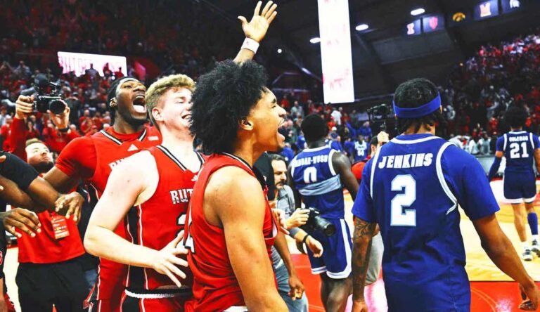 Dylan Harper’s buzzer-beating 3 gives Rutgers 66-63 win over Seton Hall