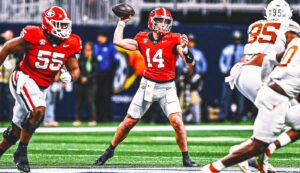 No. 2 Georgia turning to backup QB Gunner Stockton in CFP quarterfinal