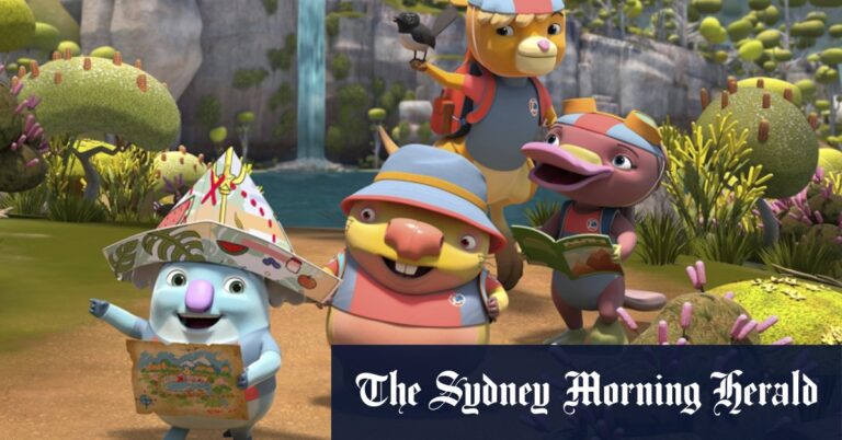 Kids’ show Kangaroo Beach takes inspiration from Bluey and Bondi Rescue