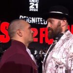 11-Minute Stare-Down As Oleksandr Usyk, Tyson Fury Set For Riyadh Rematch