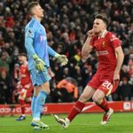 Diogo Jota Rescues 10-Man Liverpool In Fulham Draw, Arsenal Frustrated