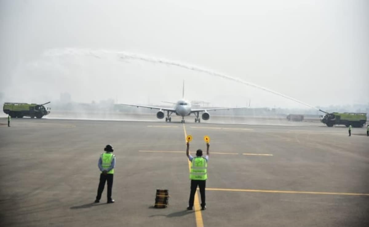 First Commercial Flight Validation Test Successful At Navi Mumbai Airport