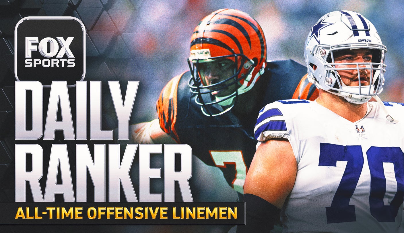 Who are the 10 greatest NFL offensive lineman of all-time?