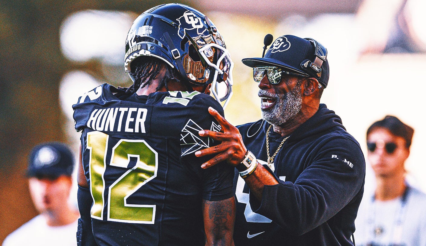 Colorado star Travis Hunter says coach Deion Sanders isn’t going anywhere