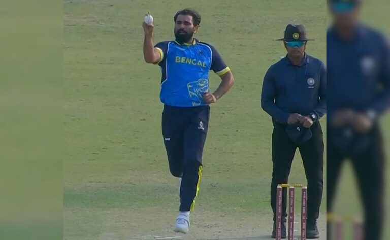 Mohammed Shami Bowls 13 Dots, Clocks 139 Kmph, Smashes 17-Ball-32 In Bengal Victory