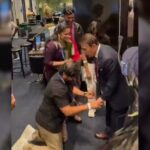 Nitish Kumar Reddy’s Father Touches Sunil Gavaskar’s Feet. India Great Says “Sacrifices…” – Watch