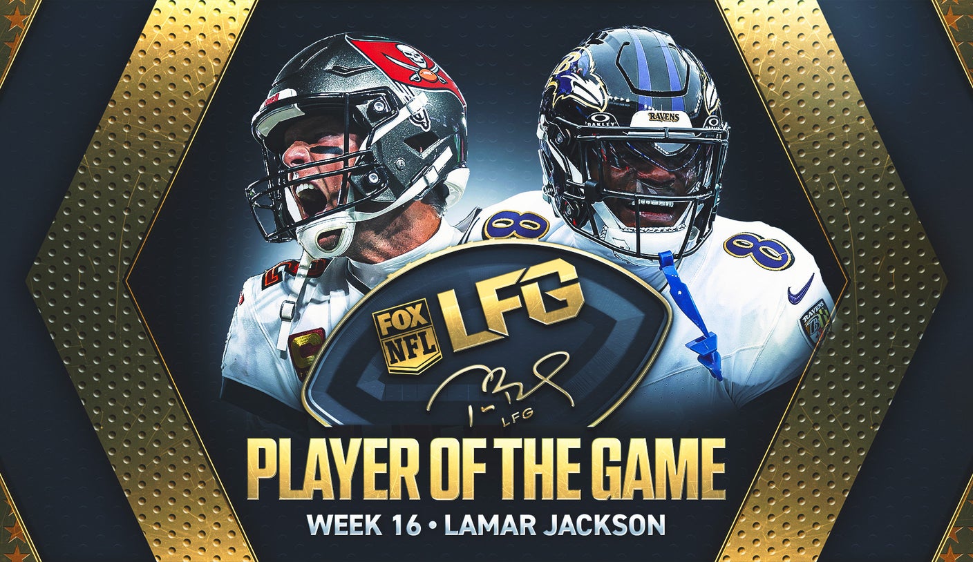 Tom Brady’s LFG Player of the Game for Week 16: Ravens QB Lamar Jackson