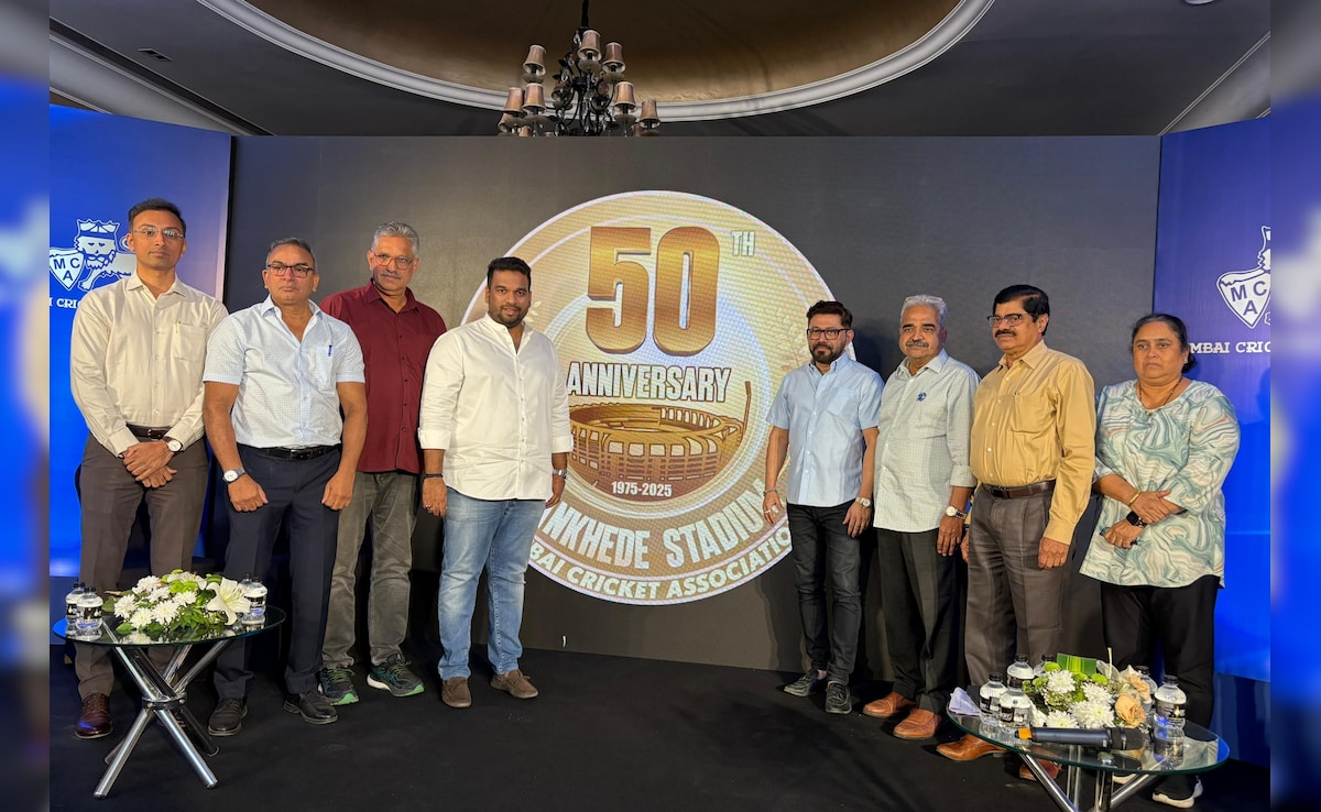 MCA Unveils Grand Celebrations To Mark 50 Years Of Iconic Wankhede Stadium