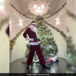 Elon Musk’s Picture In Santa Claus Costume On Christmas