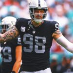 Raiders star Maxx Crosby to miss MNF game, could face season-ending surgery