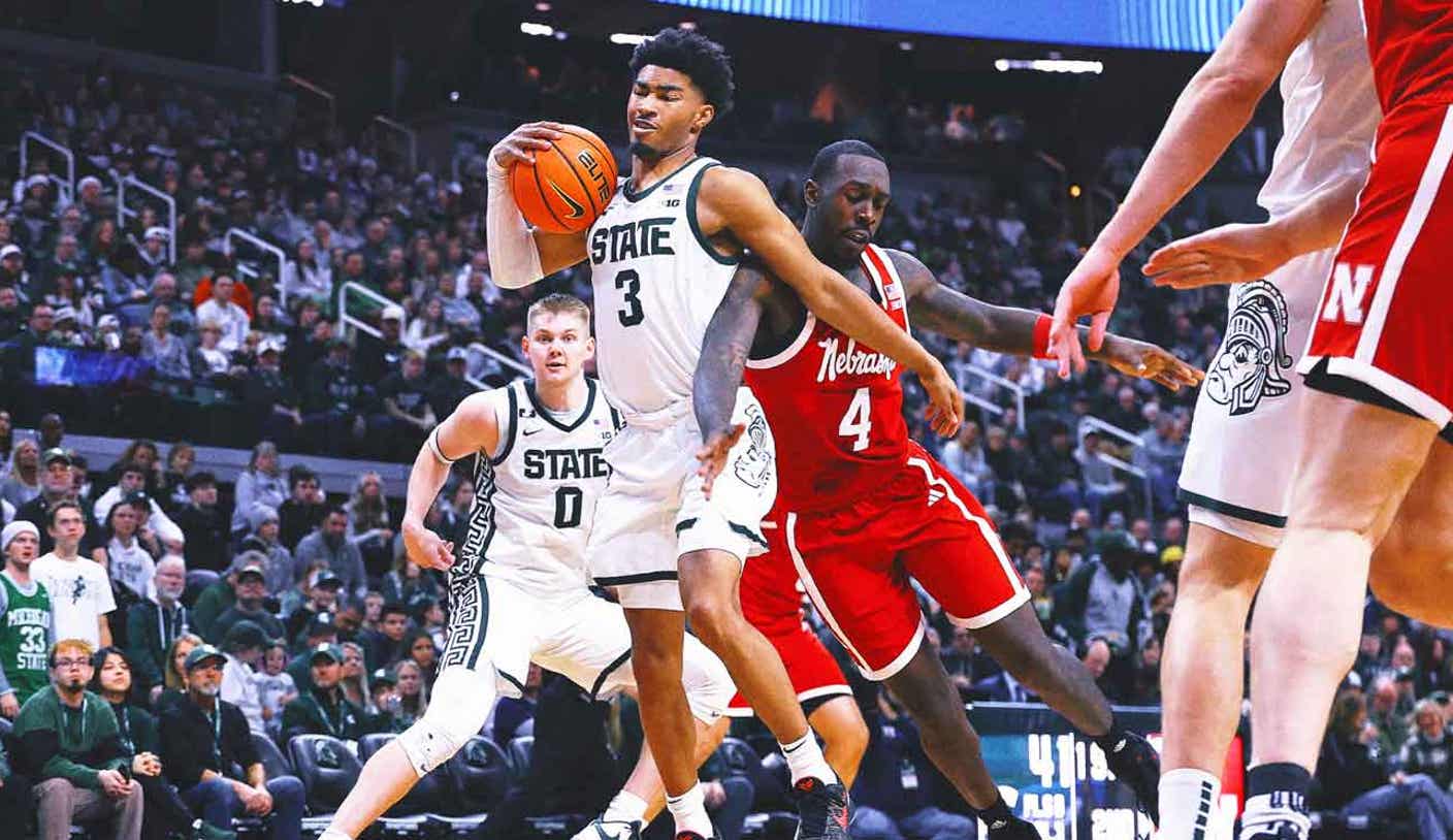 Michigan State ruins Nebraska’s Big Ten opener with 89-52 win