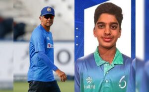 Rahul Dravid’s Son Anvay Racks Unbeaten 100 In Vijay Merchant Trophy Match