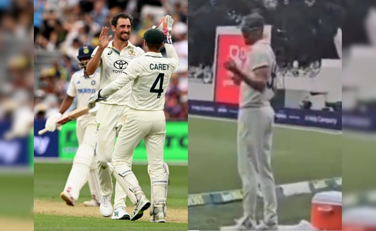 Fans Tease Mitchell Starc With “KKR” Chants During Adelaide Test. Star’s Funny Reaction Viral. Watch