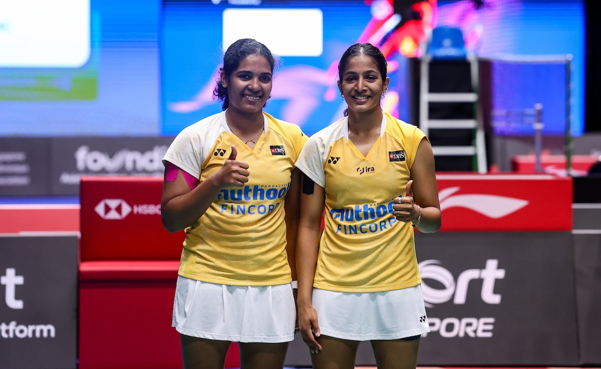 Treesa Jolly-Gayatri Gopichand Bow Out Of BWF World Tour Finals