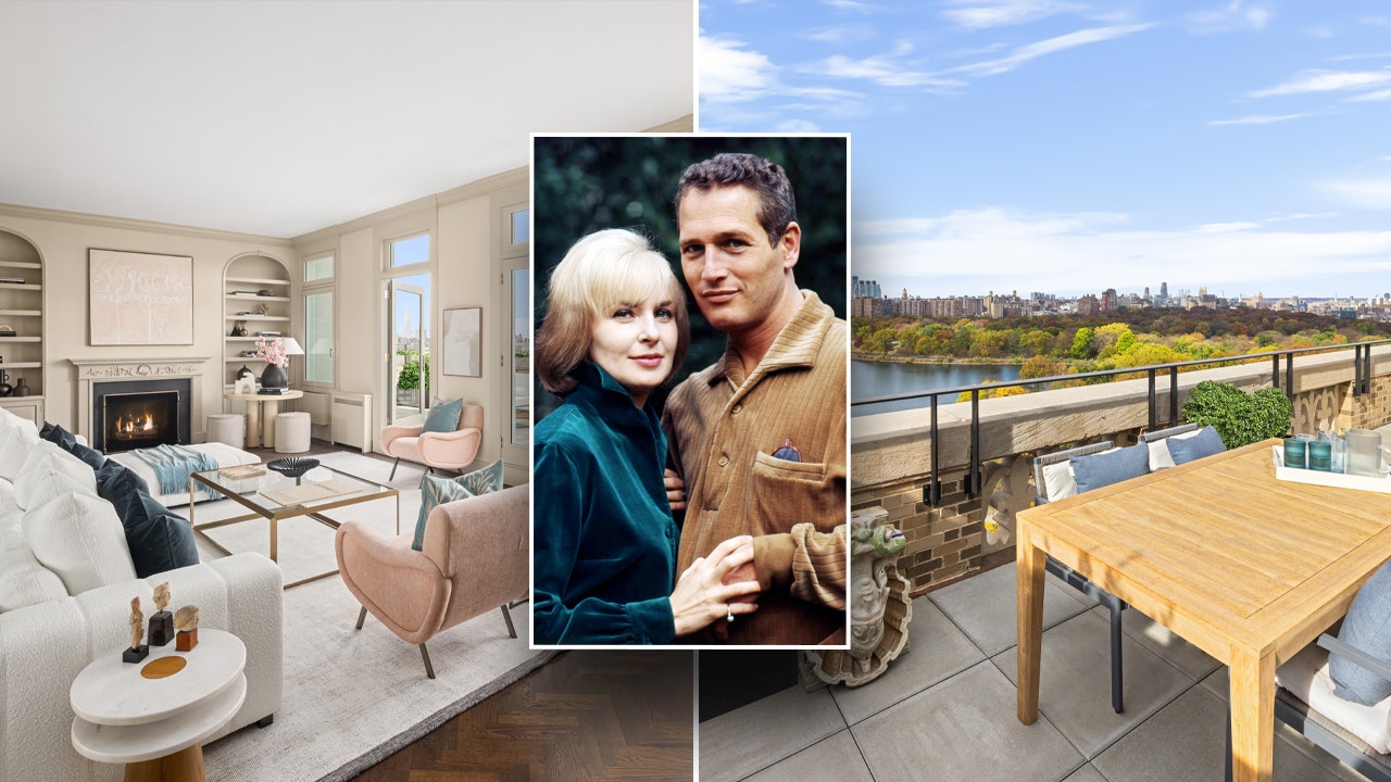 Paul Newman, Joanne Woodward’s former New York City penthouse on the market for nearly  million