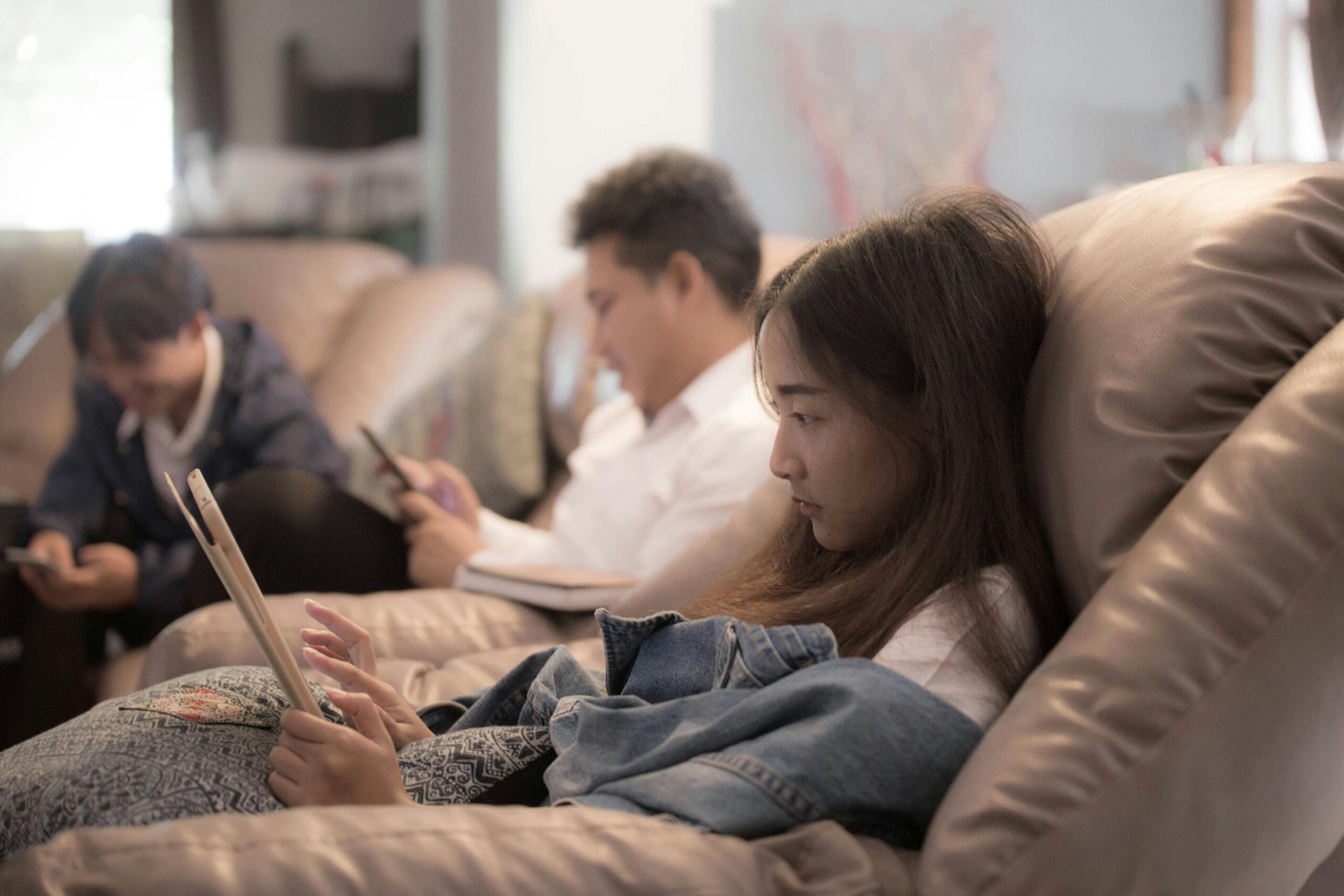 While we’re quick to limit kids’ screen time, parents can also benefit from setting boundaries for themselves