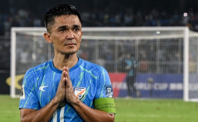 Yearender: Indian Legend Sunil Chhetri Bows Out To International Football After Iconic Career