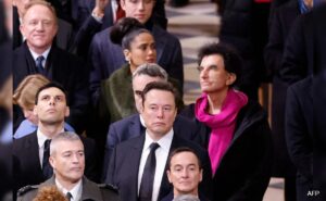 Elon Musk A Surprise Guest At Notre Dame Reopening In Paris