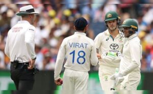 Virat Kohli Slapped With Fine After Heated Exchange With Australia’s Sam Konstas In Boxing Day Test