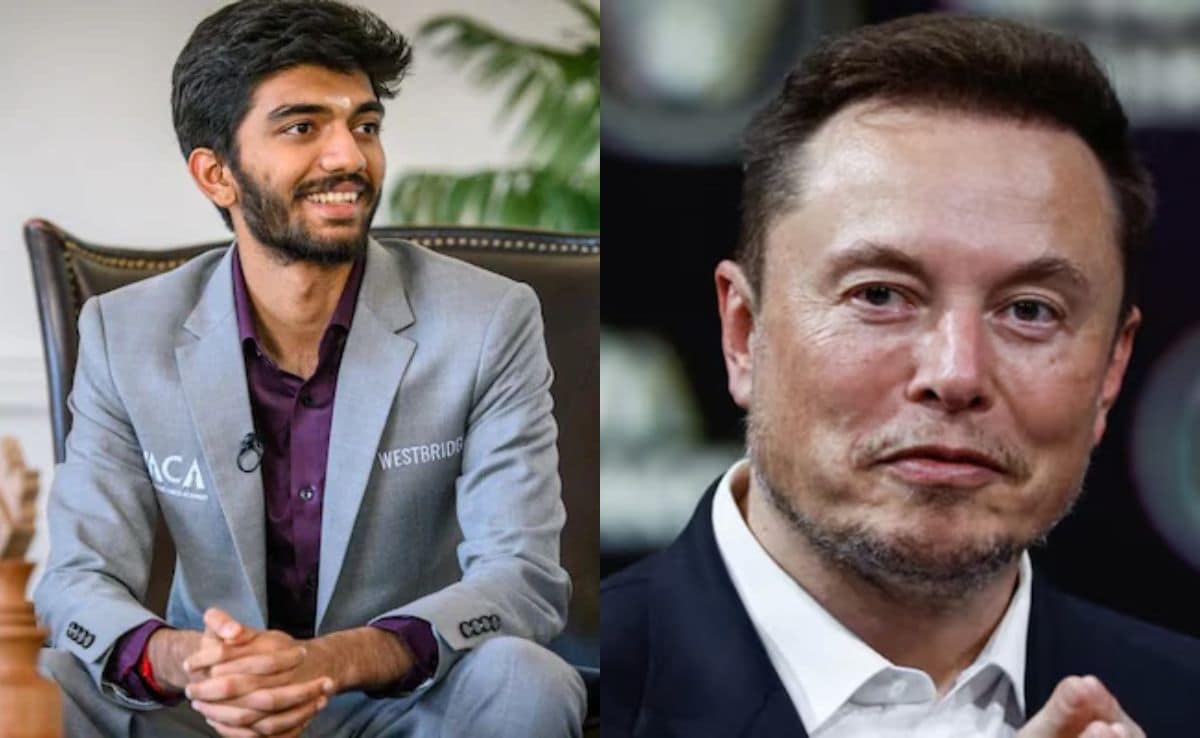 After D Gukesh’s World Conquering Feat, Congratulations From Elon Musk