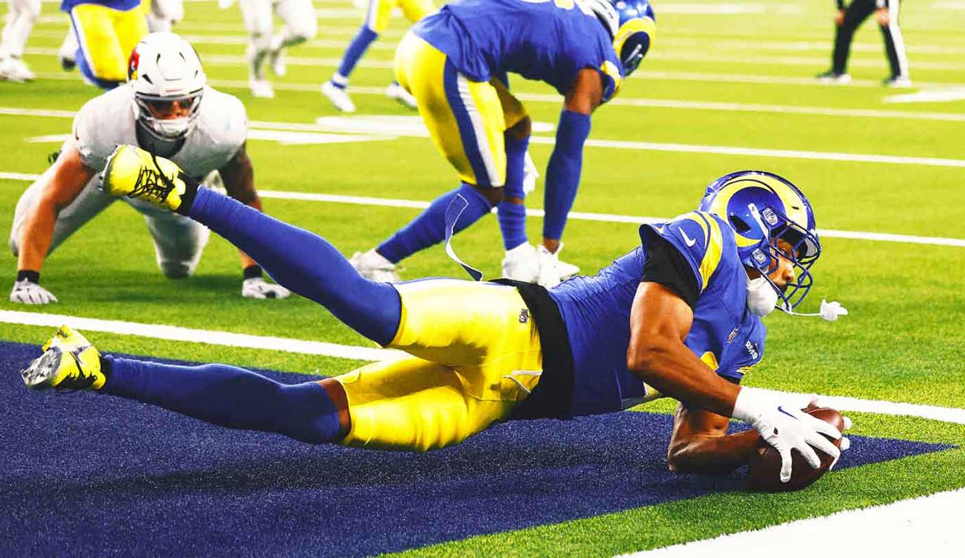 Ahkello Witherspoon’s last-minute interception preserves Rams’ win over Cardinals