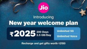 Reliance Jio Launches Rs 2,025 New Year Welcome Plan 2025: See Benefits, Validity