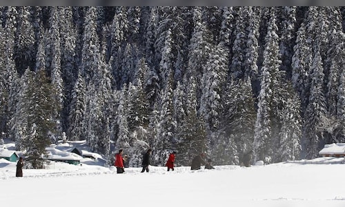 Watch | Jammu and Kashmir’s Kupwara transforms into winter wonderland with fresh snowfall