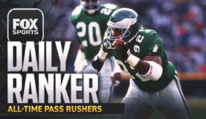 Who are the 10 greatest pass-rushers in NFL history?