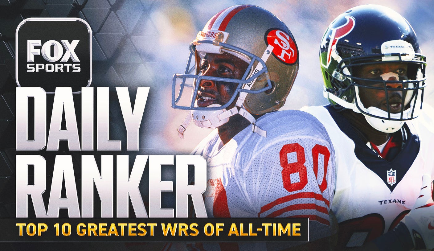 Who are the 10 greatest NFL wide receivers of all-time?