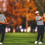 Tiger Woods and son Charlie share the lead at PNC Championship