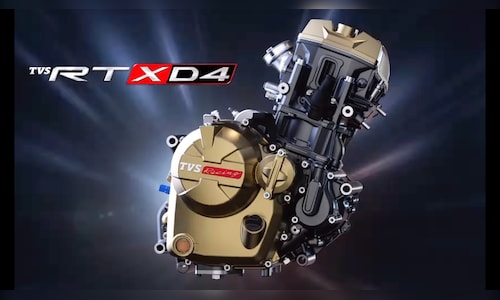 TVS unveils new 300cc RT-XD4 engine with dual cooling, 6-speed gearbox at MotoSoul