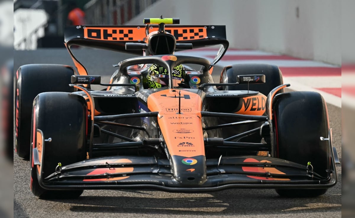 Lando Norris Fastest As Charles Leclerc Hit With 10-Place Grid Penalty In Abu Dhabi Grand Prix