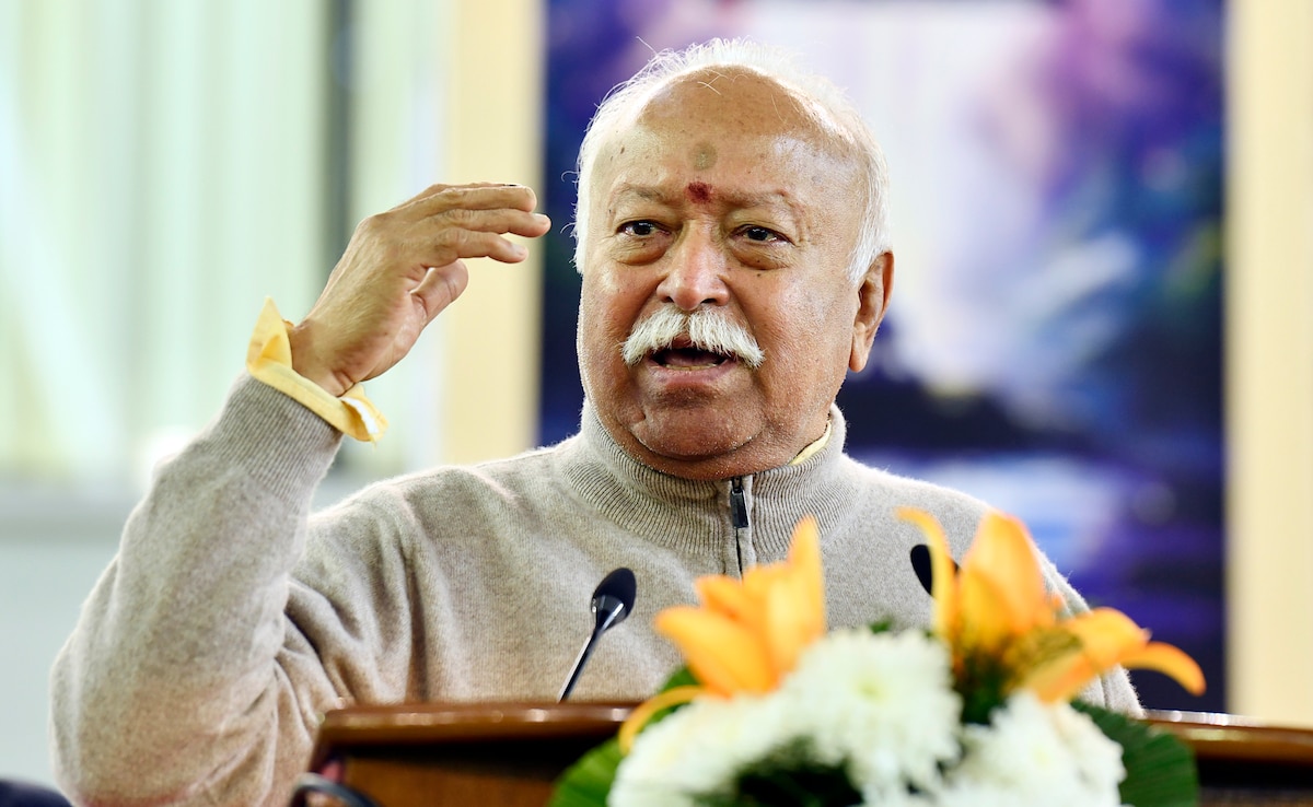 “Mohan Bhagwat Isn’t Feeling Hindus’ Pain”: Shankaracharya On Temple Remark