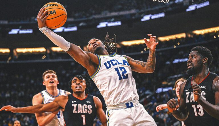 No. 22 UCLA tops No. 14 Gonzaga in first college hoops game at Intuit Dome