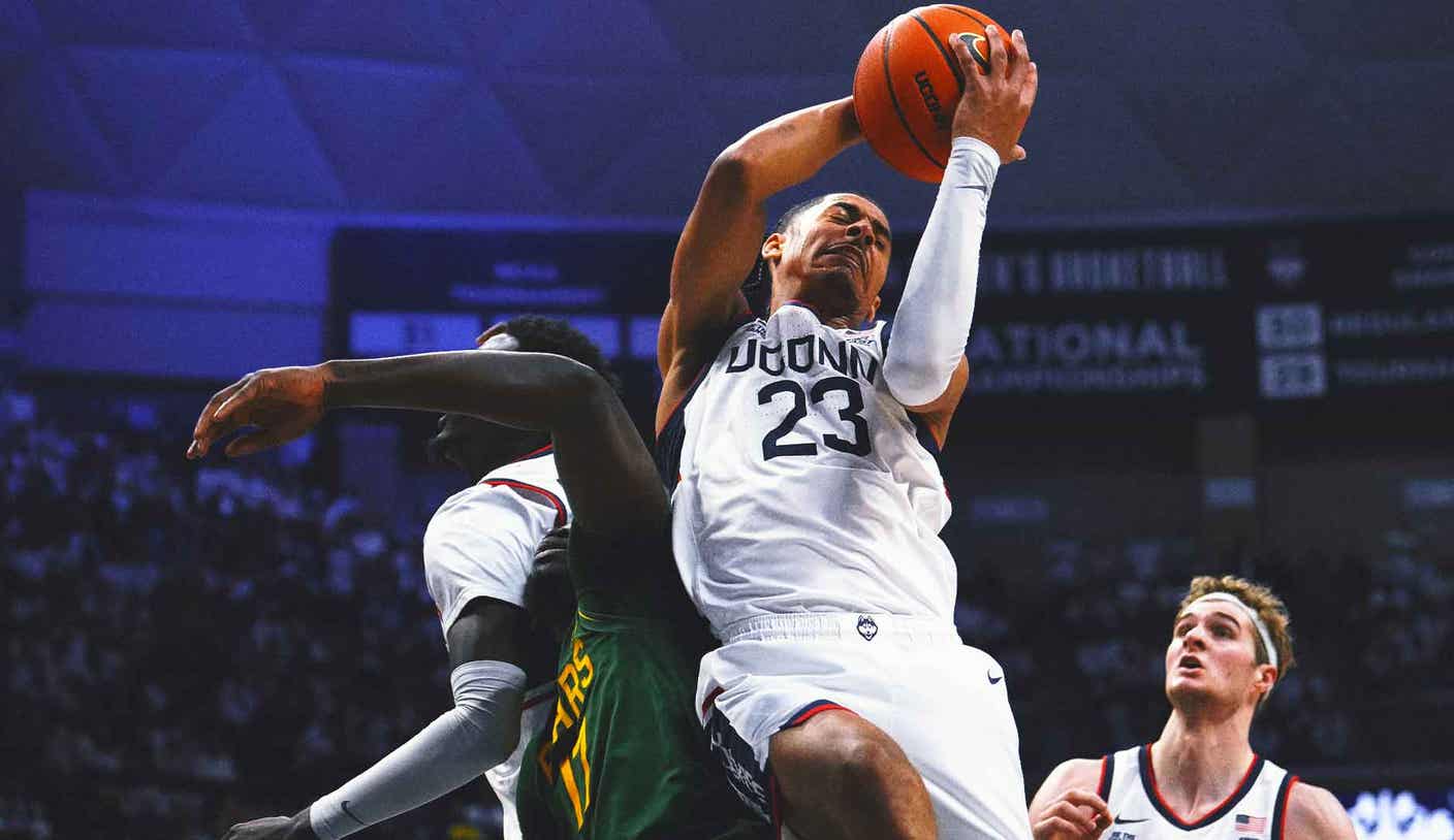 No. 25 UConn rallies to 76-72 win over No. 15 Baylor in Big 12-Big East Battle