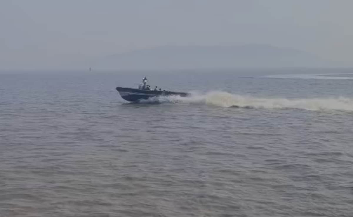 Moments Before Navy Boat Collided With Ferry Near Mumbai