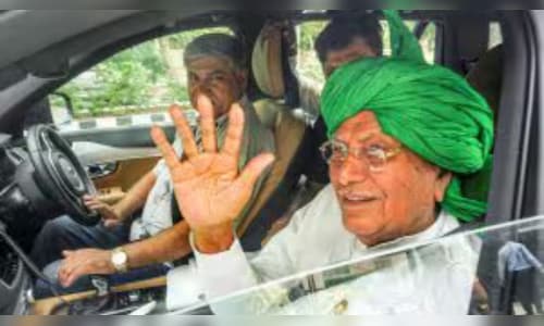 Former Haryana CM OP Chautala’s body kept at family farmhouse, last rites in afternoon