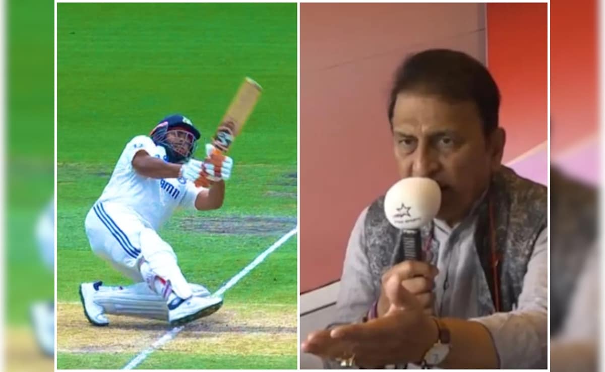 “He Can’t Bat At…”: Sunil Gavaskar Blasts “Terrible” Rishabh Pant After Poor Dismissal vs Australia