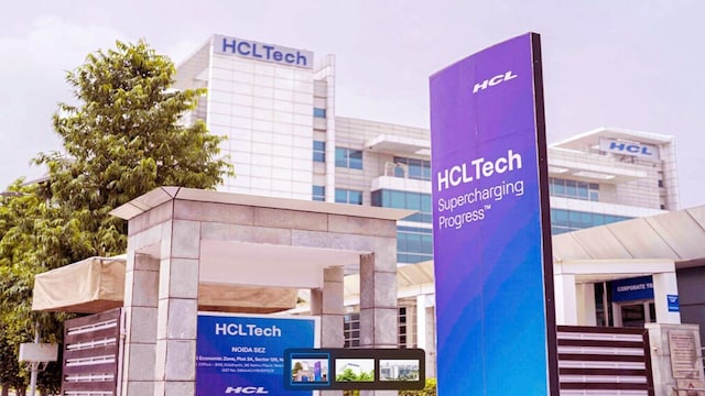 hcl tech share price