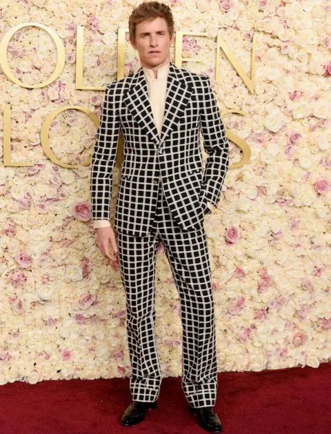 Getty Images Eddie Redmayne attends the 82nd Annual Golden Globe Awards at The Beverly Hilton on January 05, 2025 in Beverly Hills, California