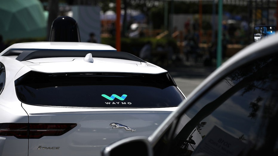 Waymo vehicle close-up