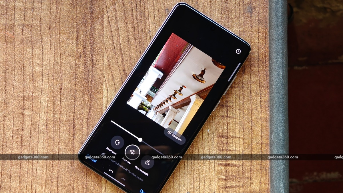oneplus 13 ai image eraser gadgets 360 OnePlus13  OnePlus