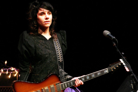 PJ Harvey at the Sydney Opera House, February  2008.