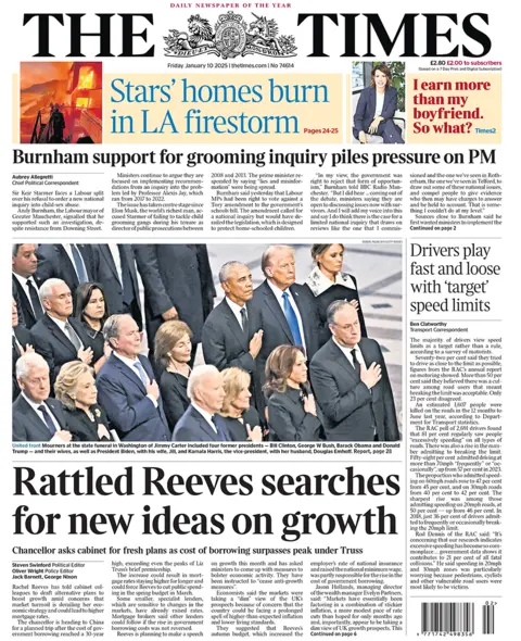 "Rattled Reeves searches for new ideas on growth"