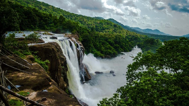 No 4. Athirappilly: Located in the Thrissur district of Kerala, Athirappilly is one of the most beautiful destinations to add to your bucket list. Surrounded by lush greenery, the Athirappilly Waterfall offers a breathtaking view for nature lovers and adventure enthusiasts alike. (Image: Shutterstock)