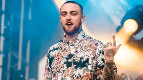 Getty Images The DJ Mac Miller performs live on stage during the second day of Lollapalooza Brazil Festival at Interlagos Racetrack on March 24, 2018 in Sao Paulo, Brazil
