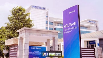 hcl tech share price