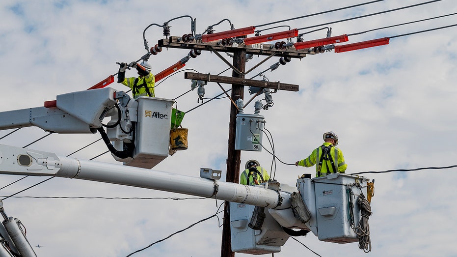 utility workers